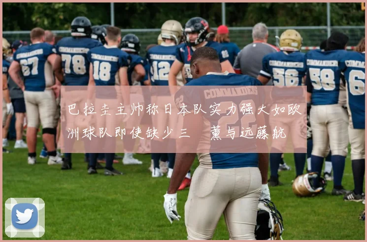 巴拉圭主帅称日本队实力强大如欧洲球队即使缺少三笘薰与远藤航